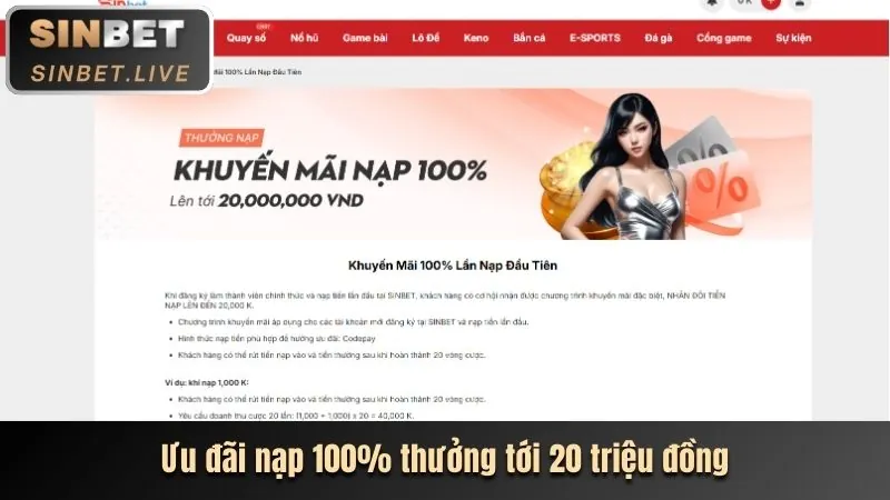 Ưu đãi độc quyền 5mb Win 2026